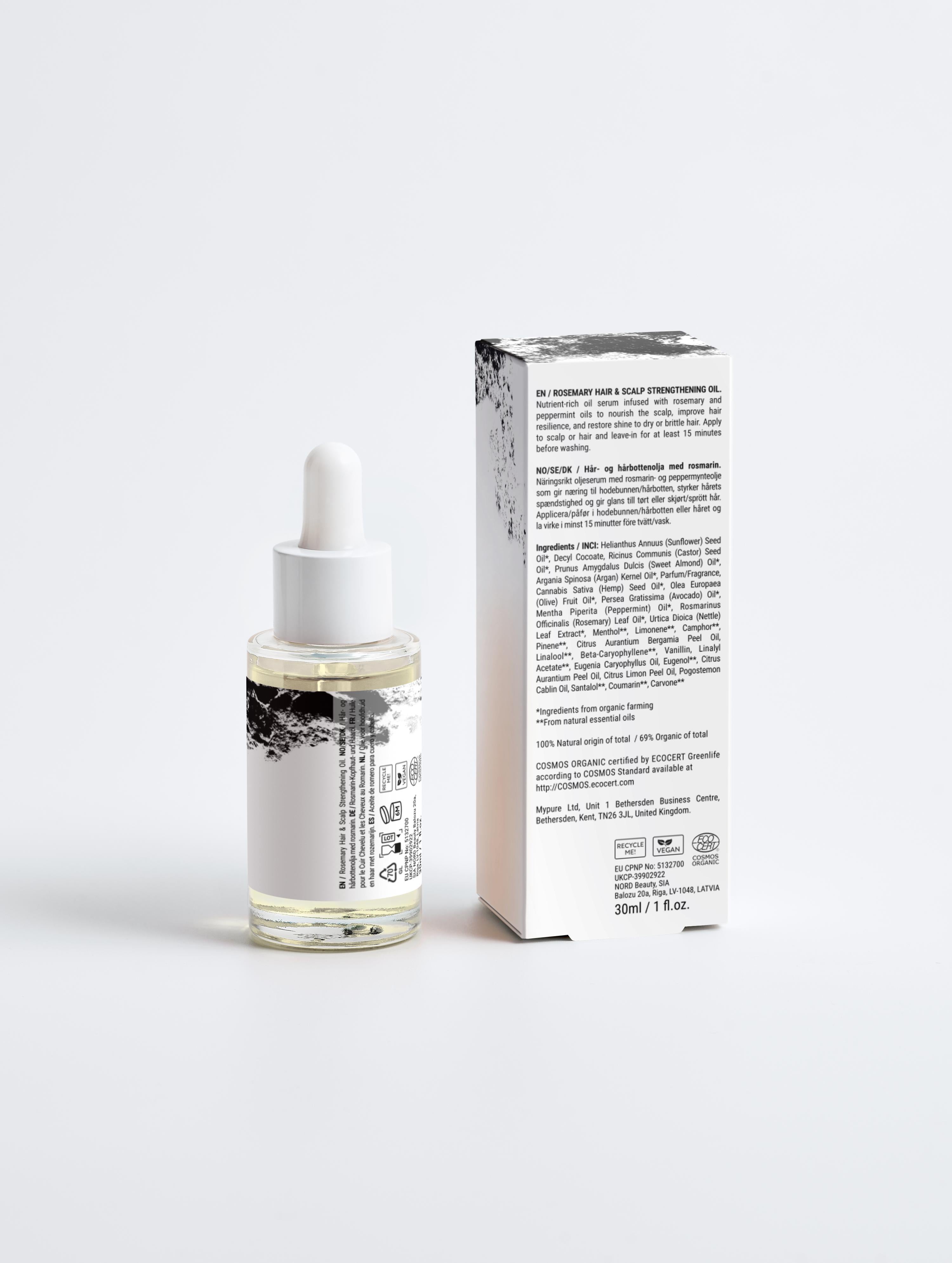 🌿 Rosemary Hair & Scalp Strengthening Oil