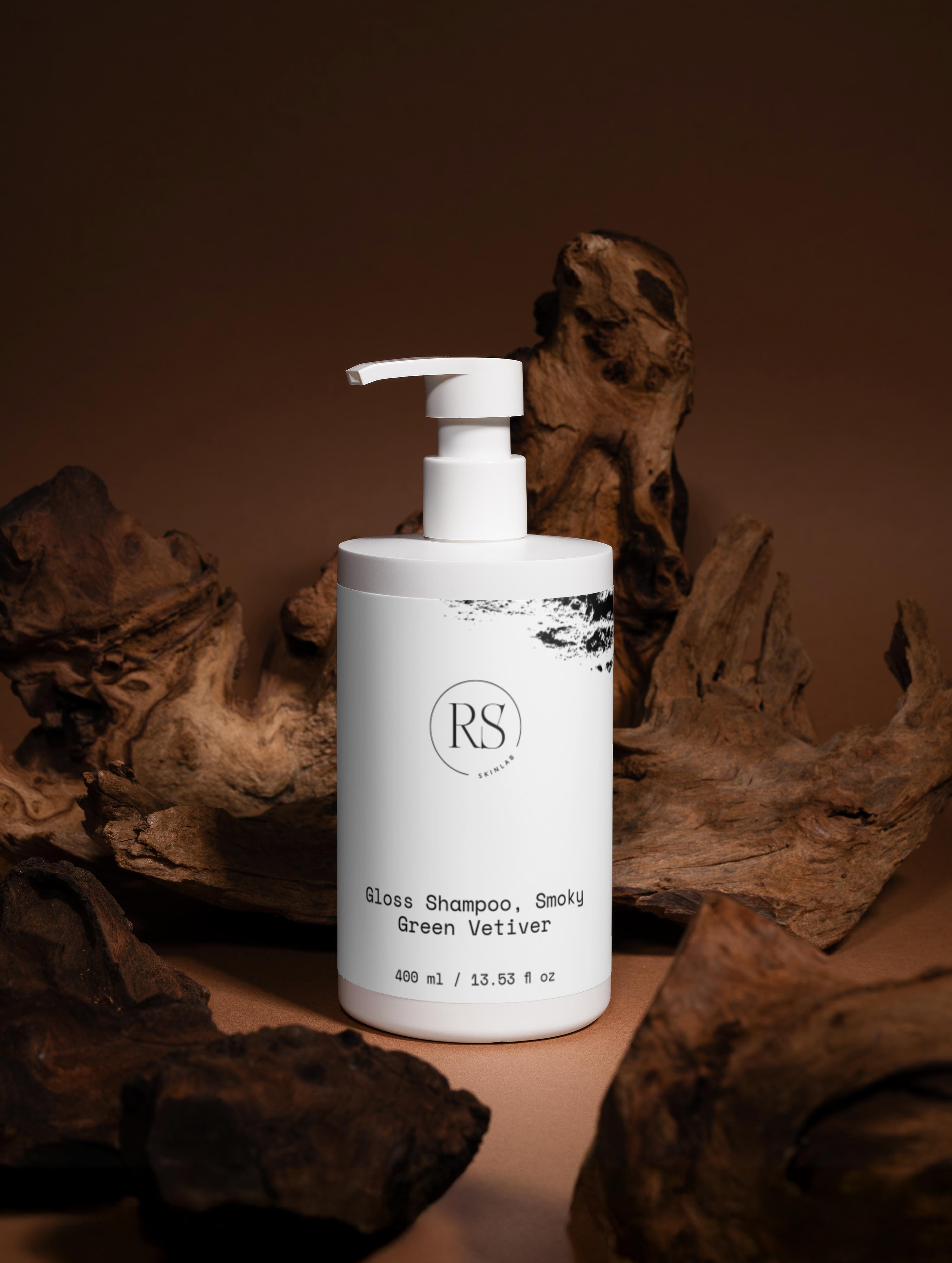 ✨ Gloss Shampoo, Smoky Green Vetiver